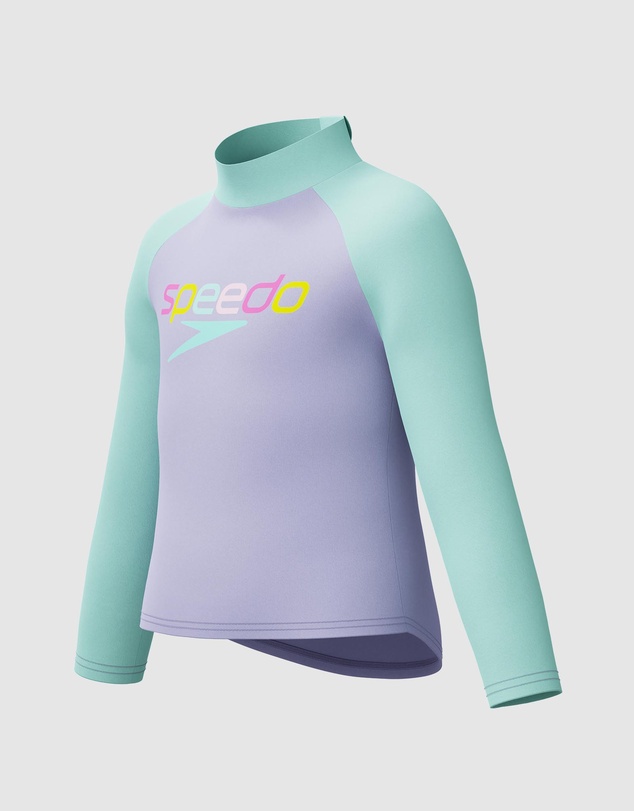 Speedo - Print LS Rashie - Babies-Kids