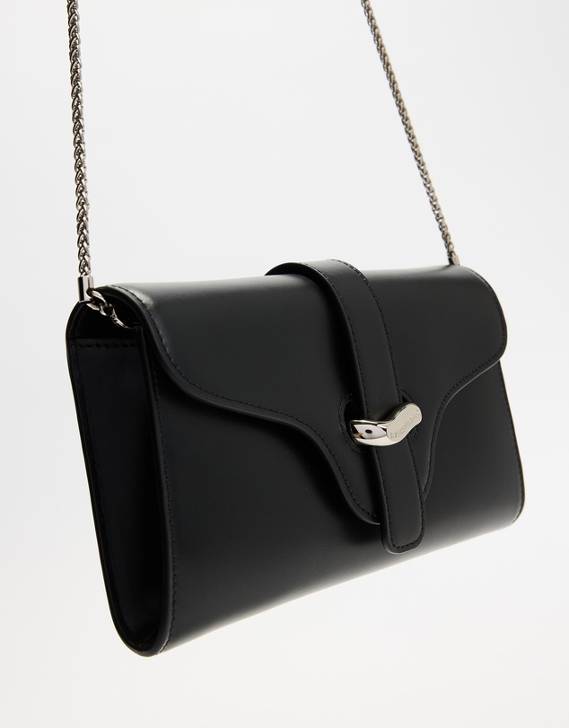 Emporio Armani - Wallet On Chain Plain Leather