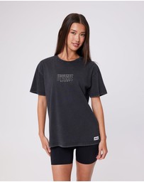 Upstate - Thrive Tee - Washed Black