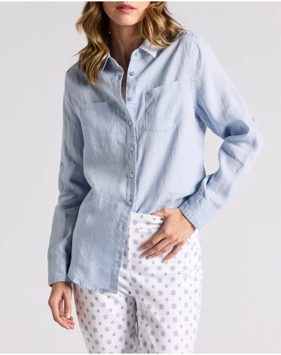 David Lawrence - Elias Linen Shirt