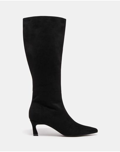 Black Microsuede