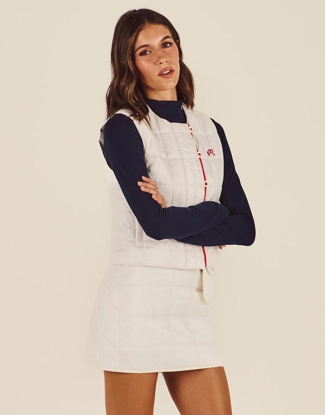 Malbon - Maya Quilted Vest