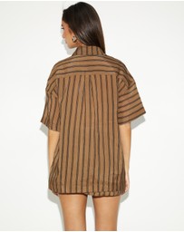 Dazie - Savannah Stripe Shirt