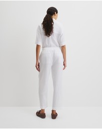 Country Road - Organically Grown Linen Tapered Jogger