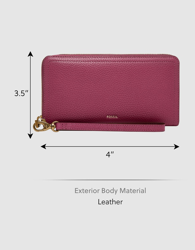 Fossil - Logan Pink Clutch