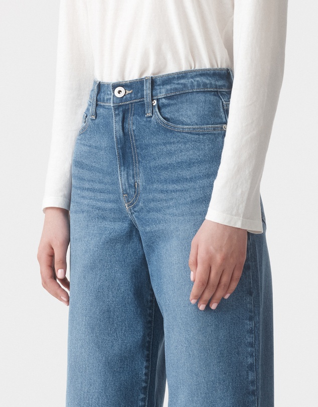 Outland Denim - Ellie High Wide Jean 32