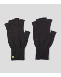 Kathmandu - Polypro Thermal Knitted Warm Winter Fingerless Gloves
