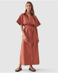 Calli - Rain Shirt Dress