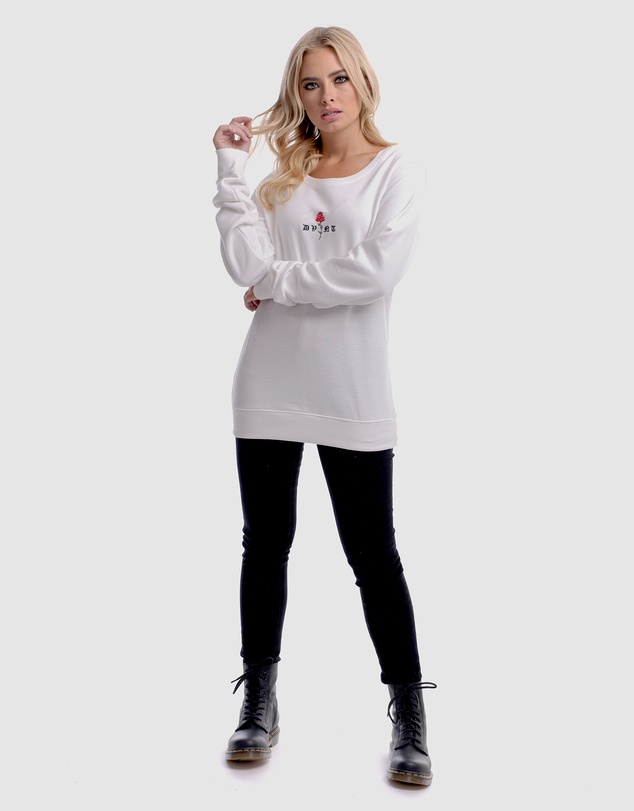 DVNT - Barbed Rose Crewneck