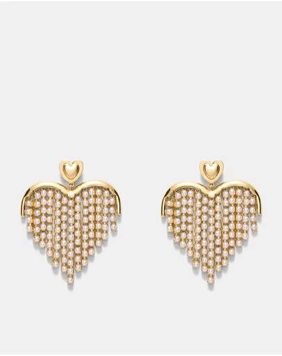 MIMCO - Enticing Heart Earrings