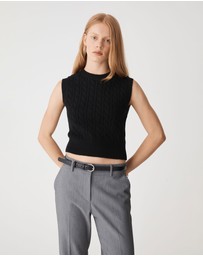 Forcast - Frankie Sleeveless Cable Knit