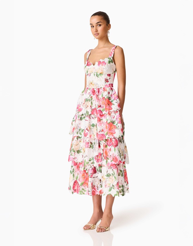 Elliatt - Roselle Frill Midi