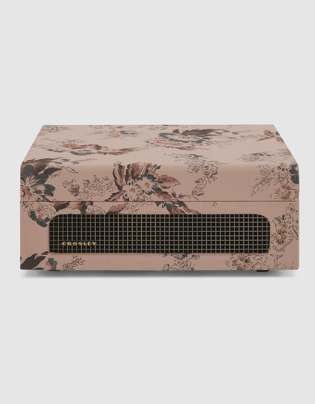 Crosley - Crosley Voyager Bluetooth Portable Turntable - Floral