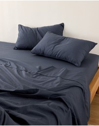 Sheet Society - Leo Washed Cotton Fitted Sheet Set