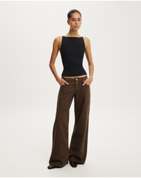 Cotton On - Hold Me High Neck Cami