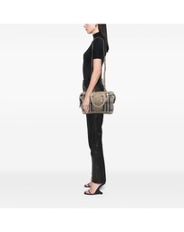 Pre-Loved by Azura Reborn - Pre-Loved House Check Canvas Satchel