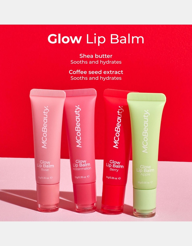 MCoBeauty - Glow Lip Balm - Berry