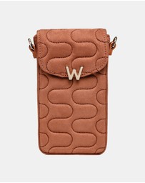 Wolf - Wolf Mimi Swirl Phone Bag Nutshell Brown