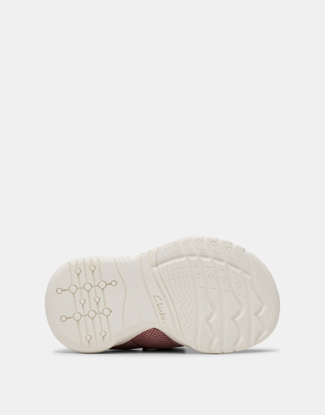 Clarks - Feather Ath (T) Dusty Pink