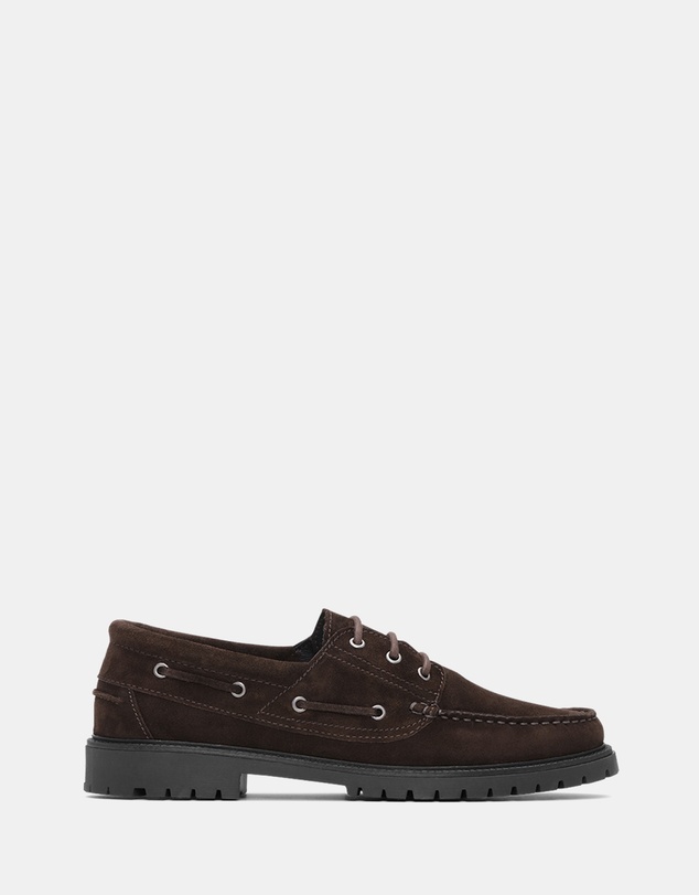 Les Deux - Taylor Oil Suede Boat Shoes