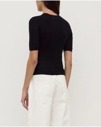 Assembly Label - Mina Silk Knit Tee