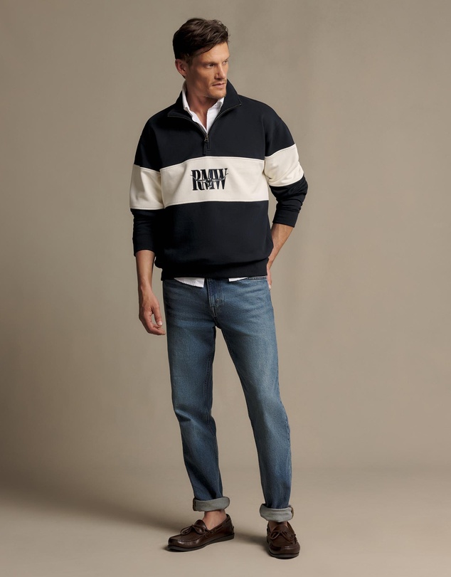 R.M.Williams - Heritage Panel Quarter Zip