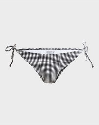 Roxy - Womens Gingham Cheeky Bikini Bottom