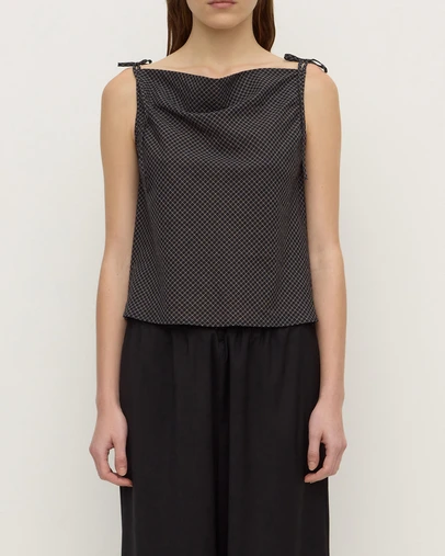 Assembly Label - Iris Check Top