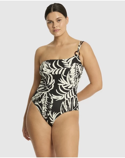 Sea Level Australia - Jungle Book One Shoulder Ring One Piece