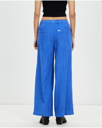Brixton - Vintage Linen Wide Leg Pants
