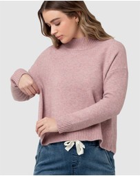 Ripe Maternity - Jade Crop Nursing Knit