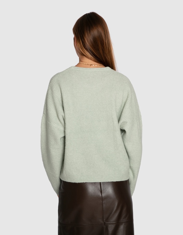 Belle & Bloom - Wrap Me Up Scarf Sweater