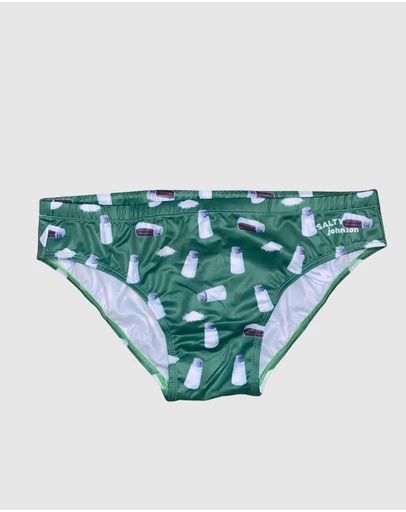 Salty Johnson - Shakers Brief Green