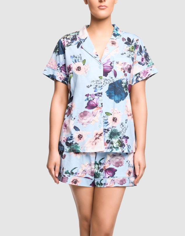 Sainted Sisters - Sadie Short Sleeve Cotton Pyjama Set