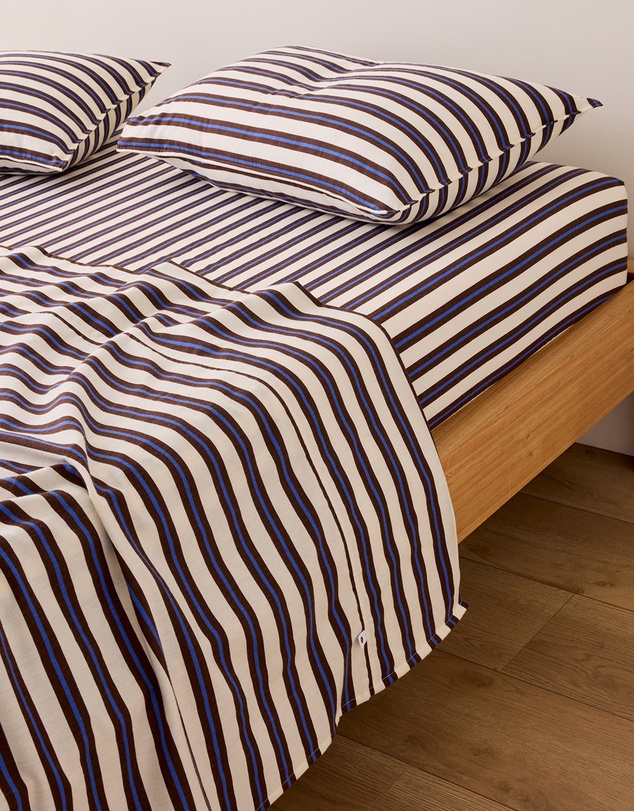 Sheet Society - Frankie Flannelette Fitted Sheet Set
