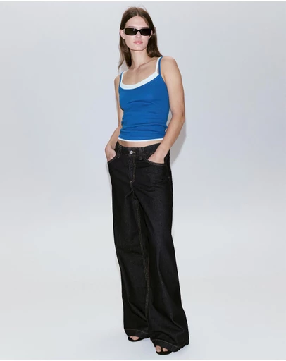 M.N.G - Combination Top with Thin Straps