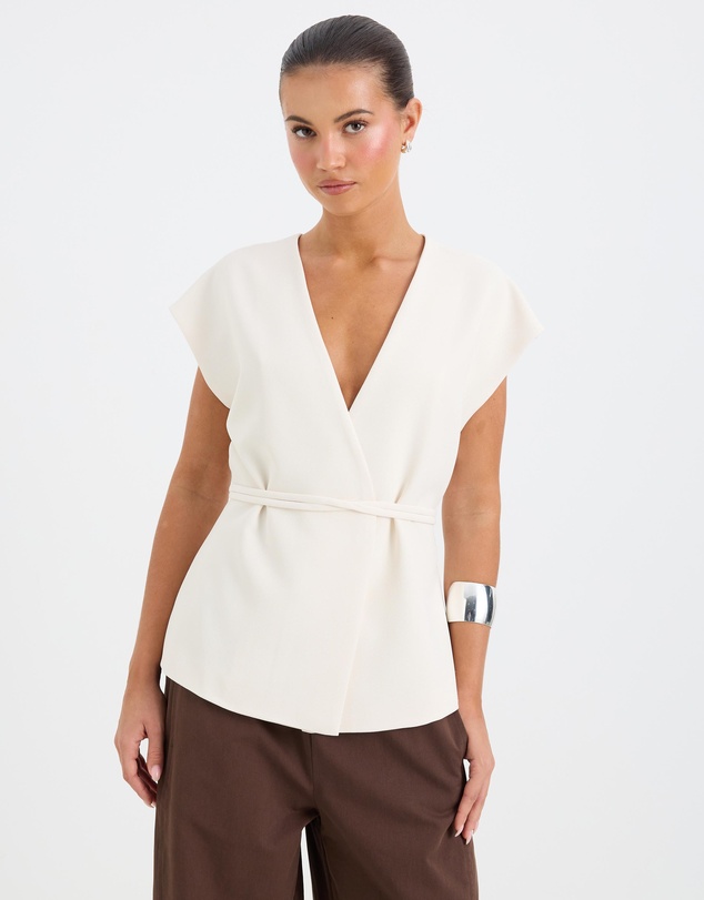 Calli - Tori Wrap Top