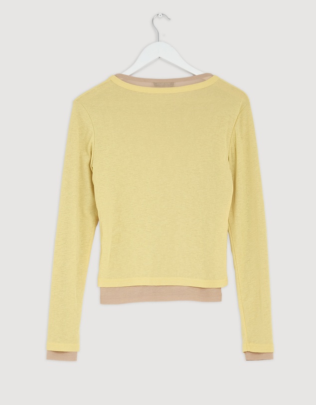 Revibe - Repaired ENA PELLY Blair Long Sleeve Top - AU 8