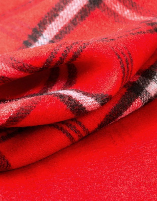 Ozwear Connection Uggs - Ugg 100% Australian Merino Wool Reversible Wrap Red