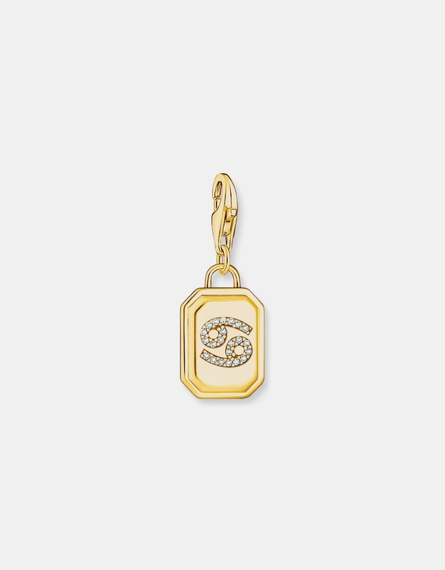 THOMAS SABO - Charm Pendant Cancer Zodiac Sign Gold