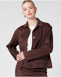 MVN - Faux Suede Jacket