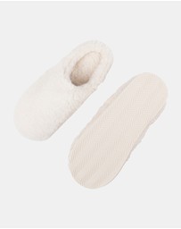 Hunkemoller - Lola Sheep Fake Fur Mules