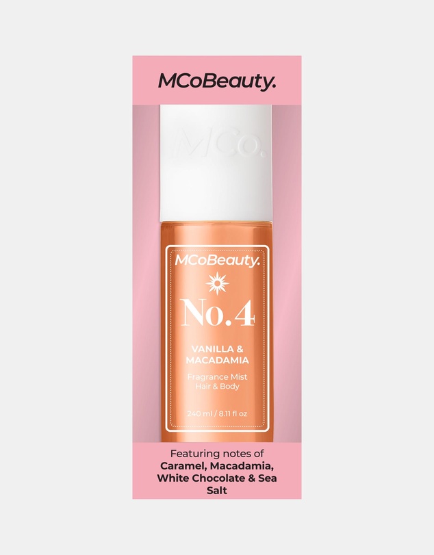 MCoBeauty - Fragrance Mist Hair & Body 90ml - No.4 (Vanilla & Macadamia)