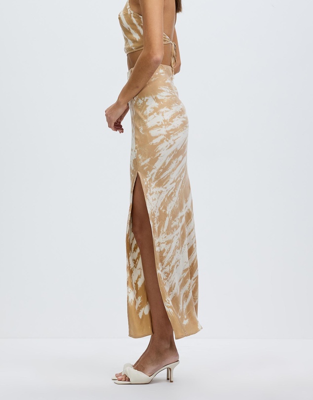 Third Form - Twist Through Bias Maxi Skirt