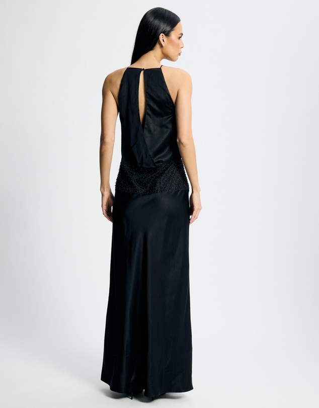 Lover - Amaryllis Beaded Waist Maxi Dress
