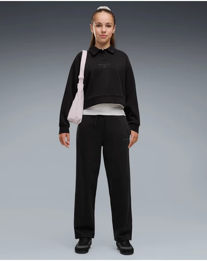 Puma - Class Straight Leg Fleece Pants - Girls
