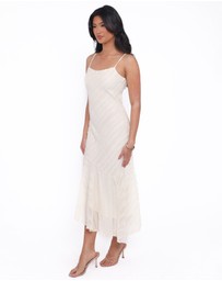 Petal & Pup - Aileen Midi Dress - Cream