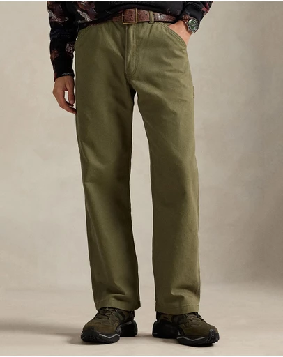 Polo Ralph Lauren - Polo Dungaree Fit Canvas Carpenter Pants - ICONIC EXCLUSIVE