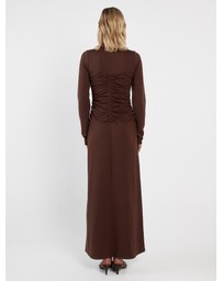 Sass - Abia Gathered Front Jersey Dress
