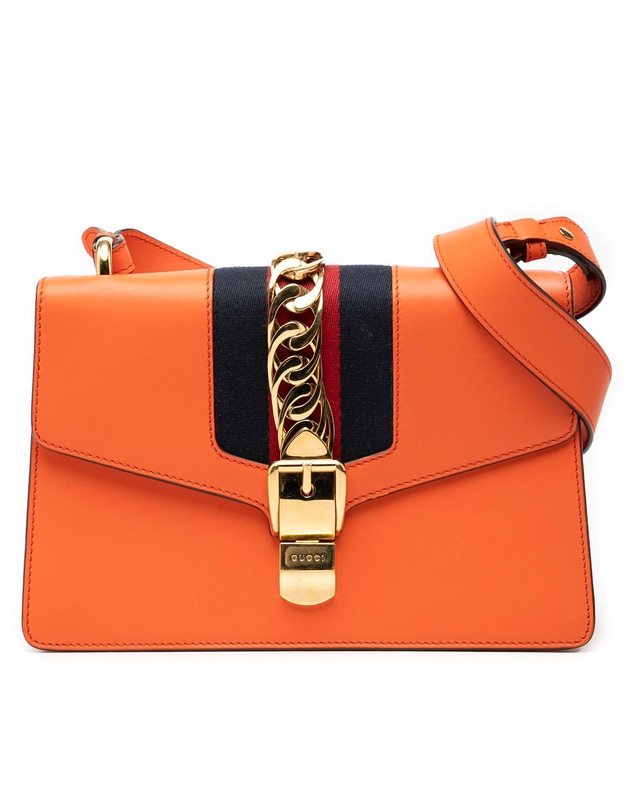 Pre-Loved by Azura Reborn - Pre-Loved Small Leather Sylvie Web Satchel